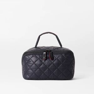 MZ Wallace Black Metro Accordion Cosmetics Bag